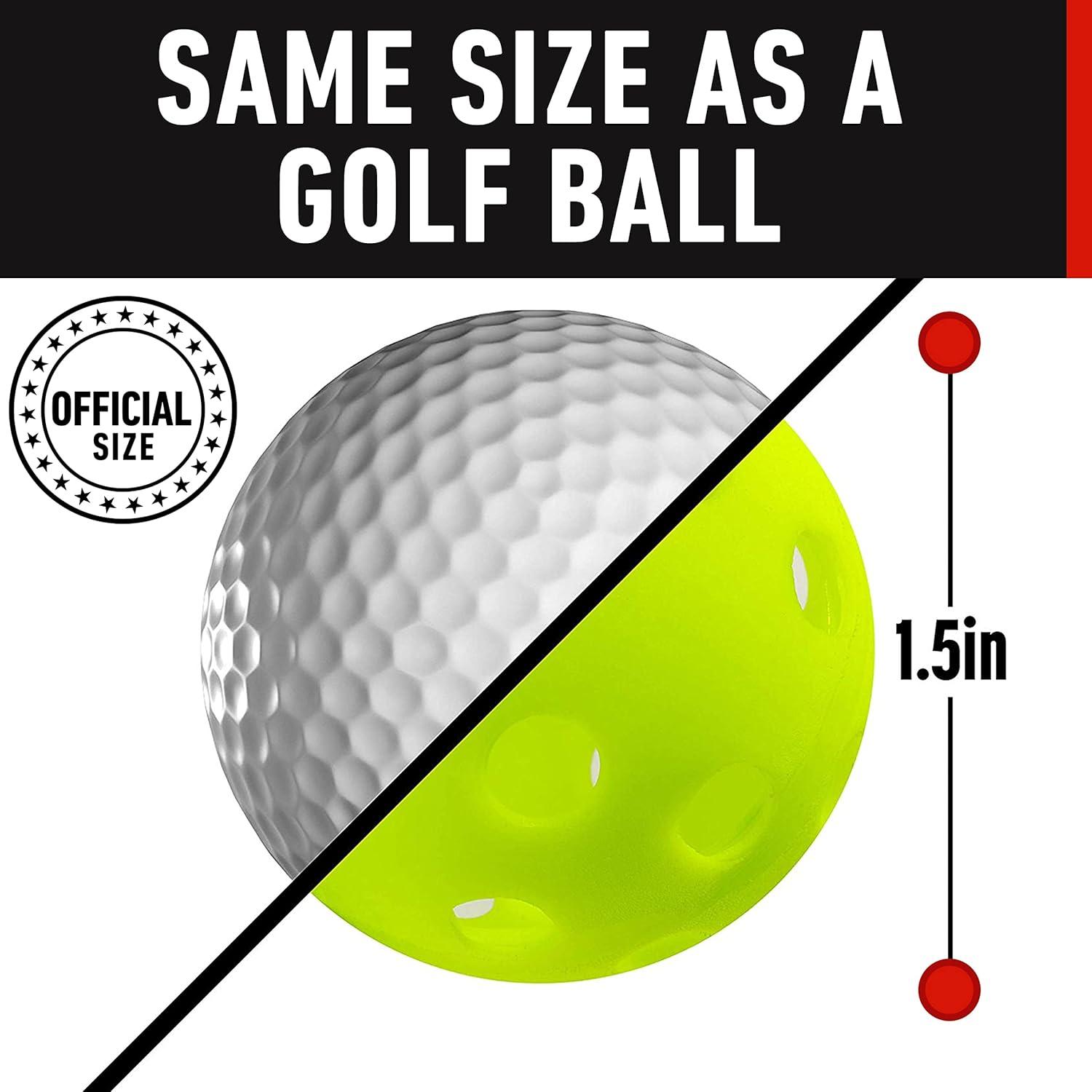 image:imageFranklin Sports Practice Golf Balls Indoor Outdoor Best for Chipping Putting Practice Official Size 12 Pack15