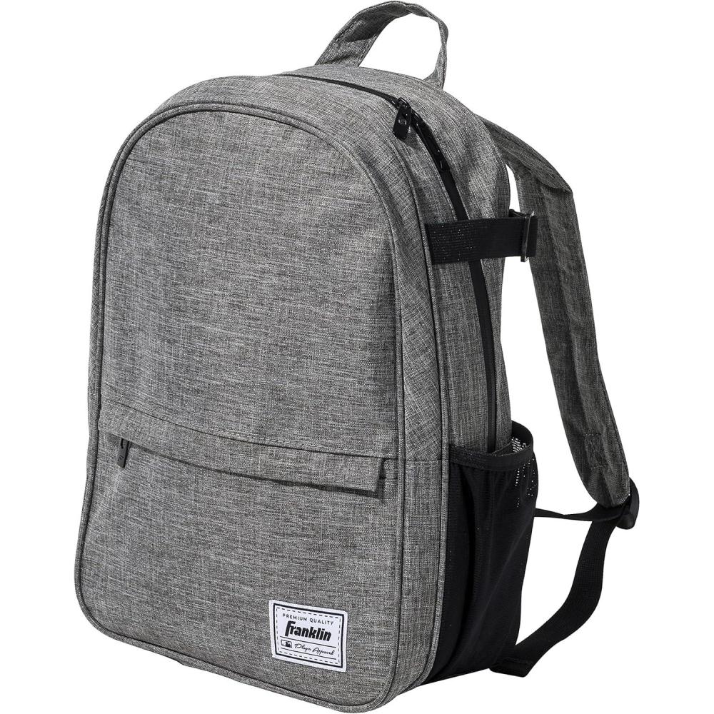 image:imageFranklin Sports MLB Traveler Jr Backpack  Heathered Grey