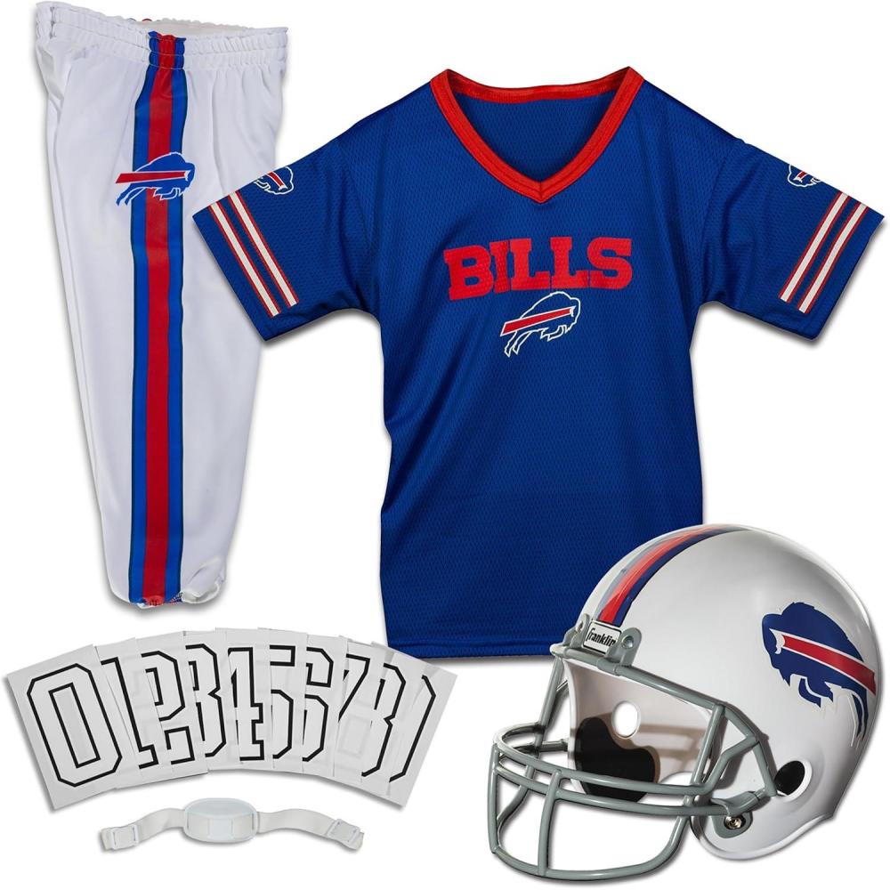 image:imageFranklin Sports NFL Kids Football Uniform Set  NFL Youth Football Costume for Boys amp GirlsBuffalo Bills