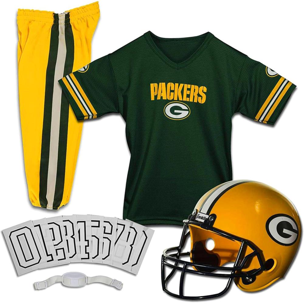 image:imageFranklin Sports NFL Kids Football Uniform Set  NFL Youth Football Costume for Boys amp GirlsGreen Bay Packers
