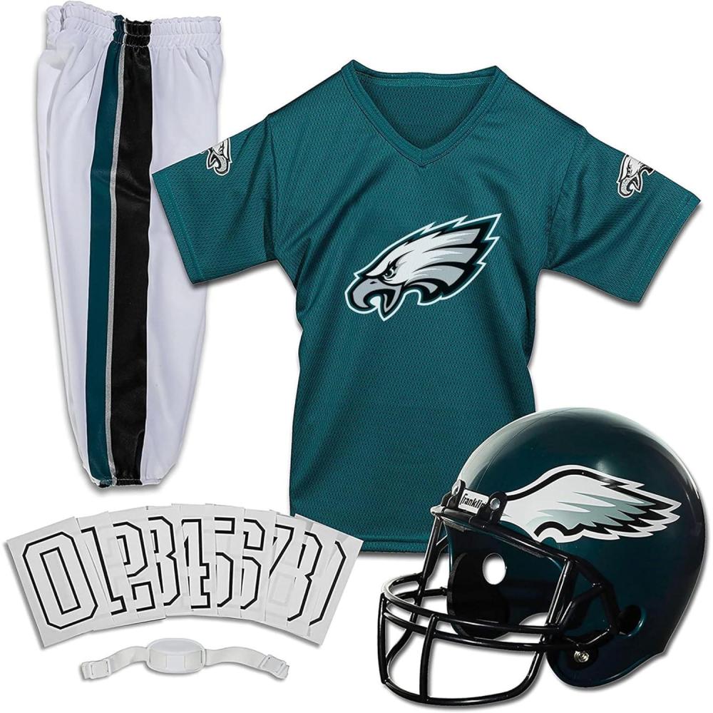 image:imageFranklin Sports NFL Kids Football Uniform Set  NFL Youth Football Costume for Boys amp GirlsPhiladelphia Eagles