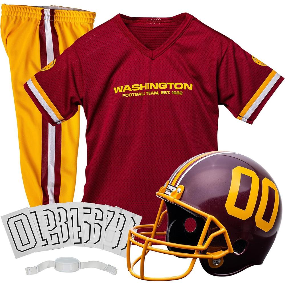 image:imageFranklin Sports NFL Kids Football Uniform Set  NFL Youth Football Costume for Boys amp GirlsWashington Football Team