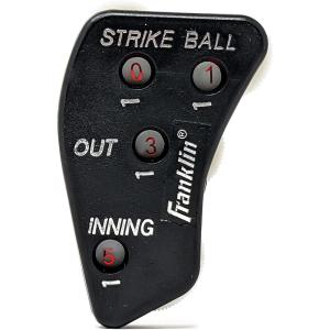 Franklin Sports MLB 4-Way Scorekeeper – Baseball + Softball – Easy Scoring – Durable