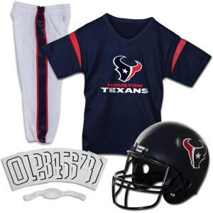 Franklin Sports NFL Kids Football Uniform Set – NFL Youth Football Costume for Boys & Girls(Houston Texans)