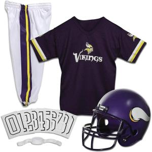 Franklin Sports NFL Kids Football Uniform Set – NFL Youth Football Costume for Boys & Girls(Minnesota Vikings)