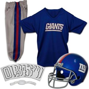 Franklin Sports NFL Kids Football Uniform Set – NFL Youth Football Costume for Boys & Girls(New York Giants)