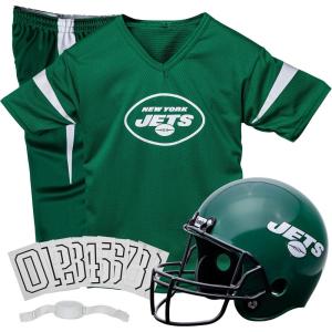 Franklin Sports NFL Kids Football Uniform Set – NFL Youth Football Costume for Boys & Girls(New York Jets)
