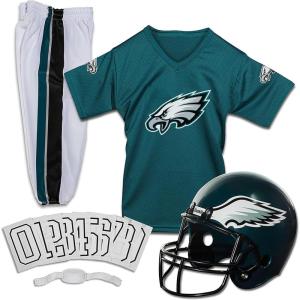 Franklin Sports NFL Kids Football Uniform Set – NFL Youth Football Costume for Boys & Girls(Philadelphia Eagles)