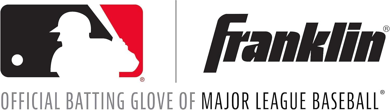image:imageFranklin Sports MLB Baseball Batting Gloves Natural II Batting Gloves for Baseball Softball Adult Batting Glove PairsHiLite Navy