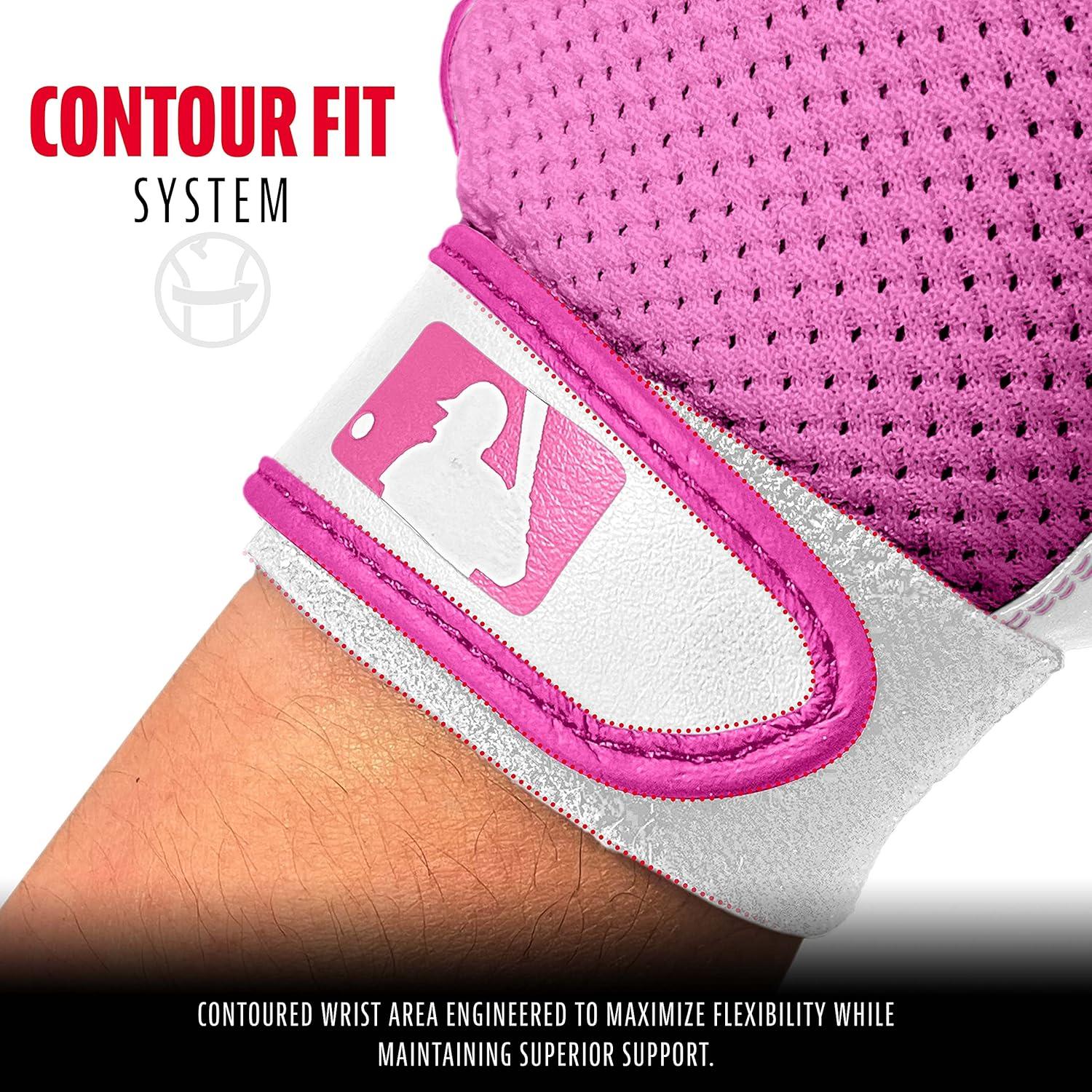 image:imageFranklin Sports MLB Teeball Flex Series Batting GlovesWhitePink