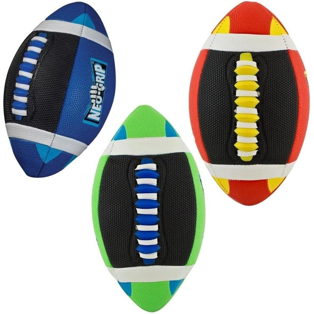 image:imageFranklin Sports Mini Sponge Foam Football  GripTech Youth Football with Sift and Tacky Easy Grip Cover  Perfect for Small KidsAssorted