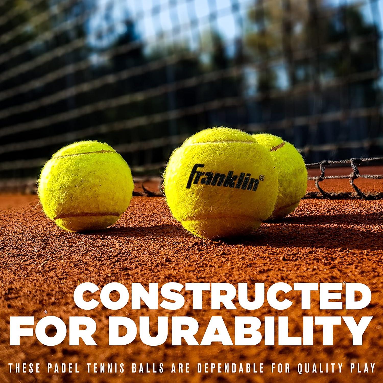 image:imageFranklin Sports Axel Padel Set 2 Fiberglass Padel Rackets with Foam Core Balls amp Carrying Case and Replacement BallsReplacement Balls