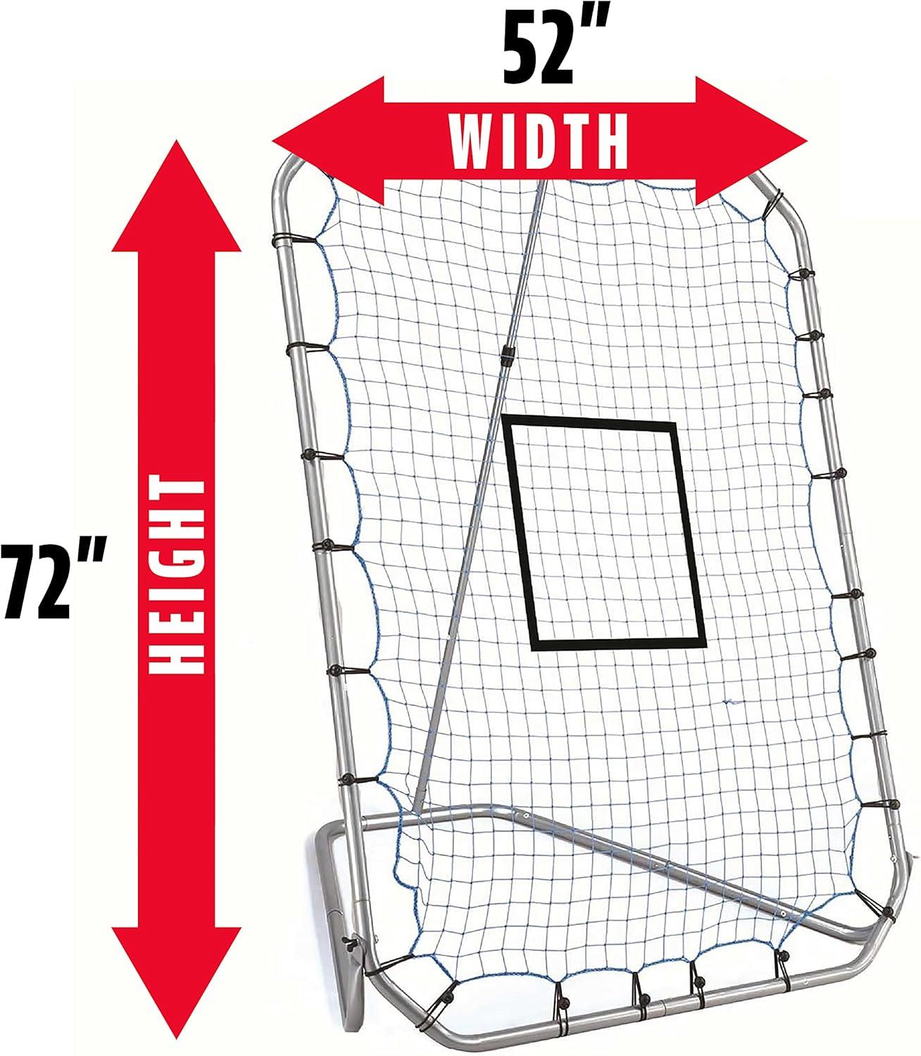 image:imageFranklin Sports Baseball Rebounder Net  Baseball Pitchback Net  Throwing Trainer  All Angle Bounce Back Return  MultiPosition Fielding  Throwing Aid