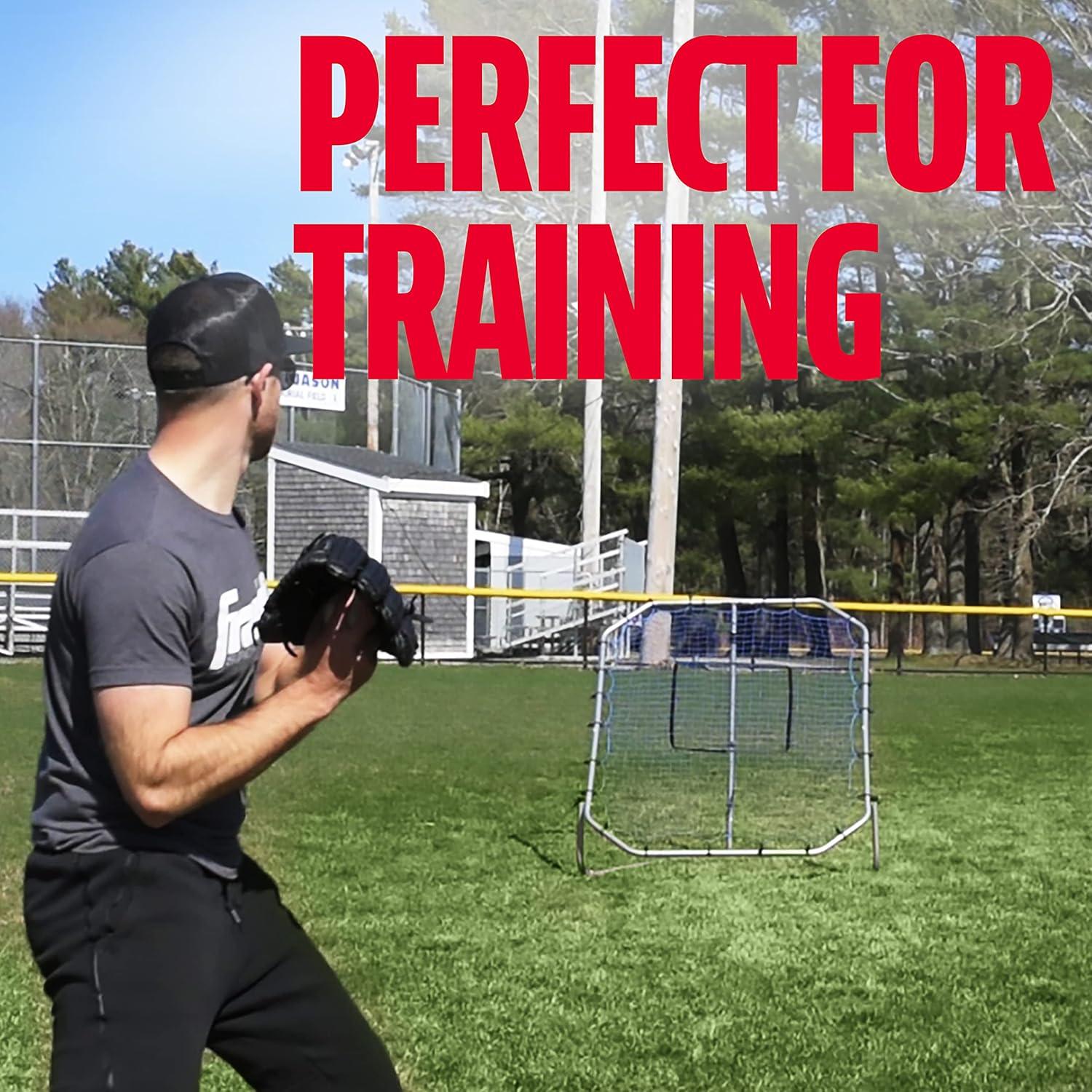 image:imageFranklin Sports Baseball Rebounder Net  Baseball Pitchback Net  Throwing Trainer  All Angle Bounce Back Return  MultiPosition Fielding  Throwing Aid