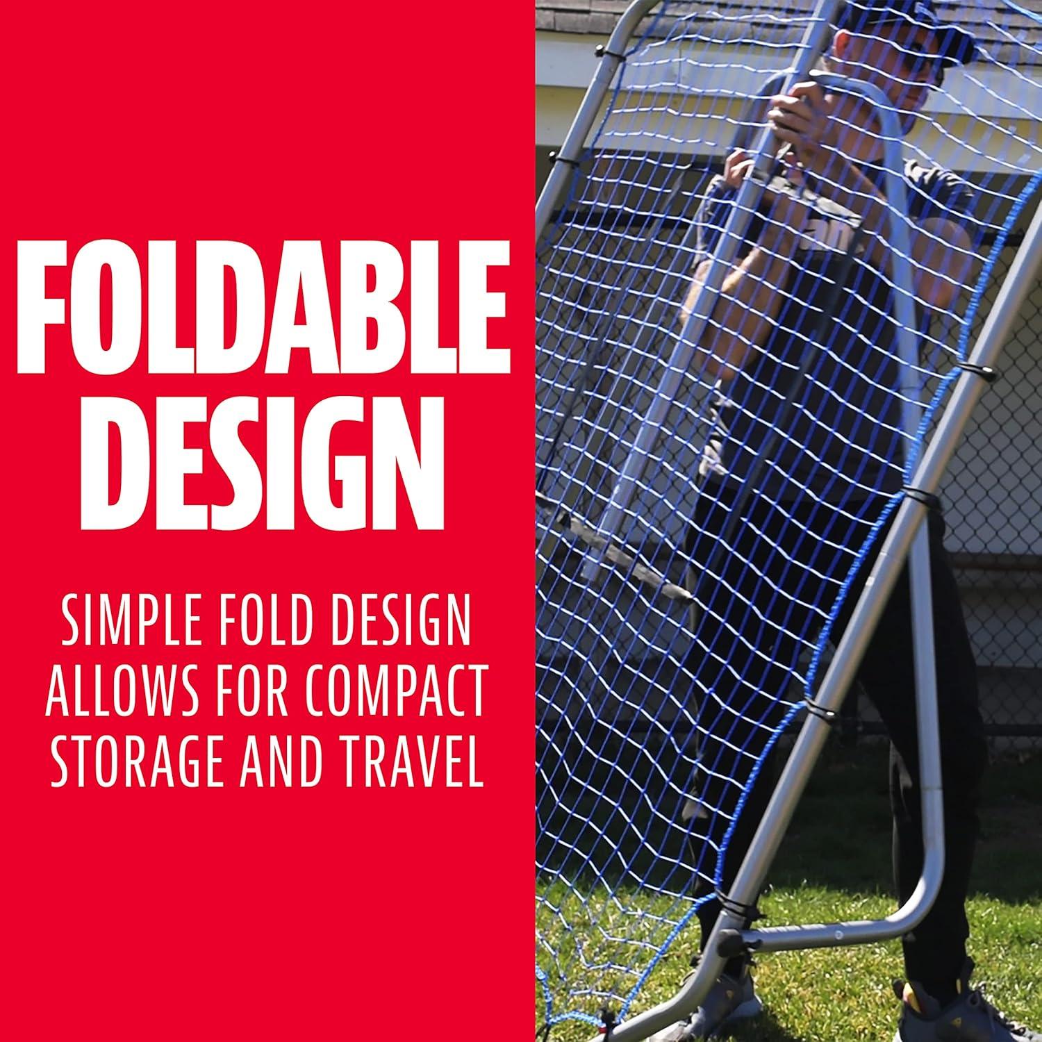 image:imageFranklin Sports Baseball Rebounder Net  Baseball Pitchback Net  Throwing Trainer  All Angle Bounce Back Return  MultiPosition Fielding  Throwing Aid