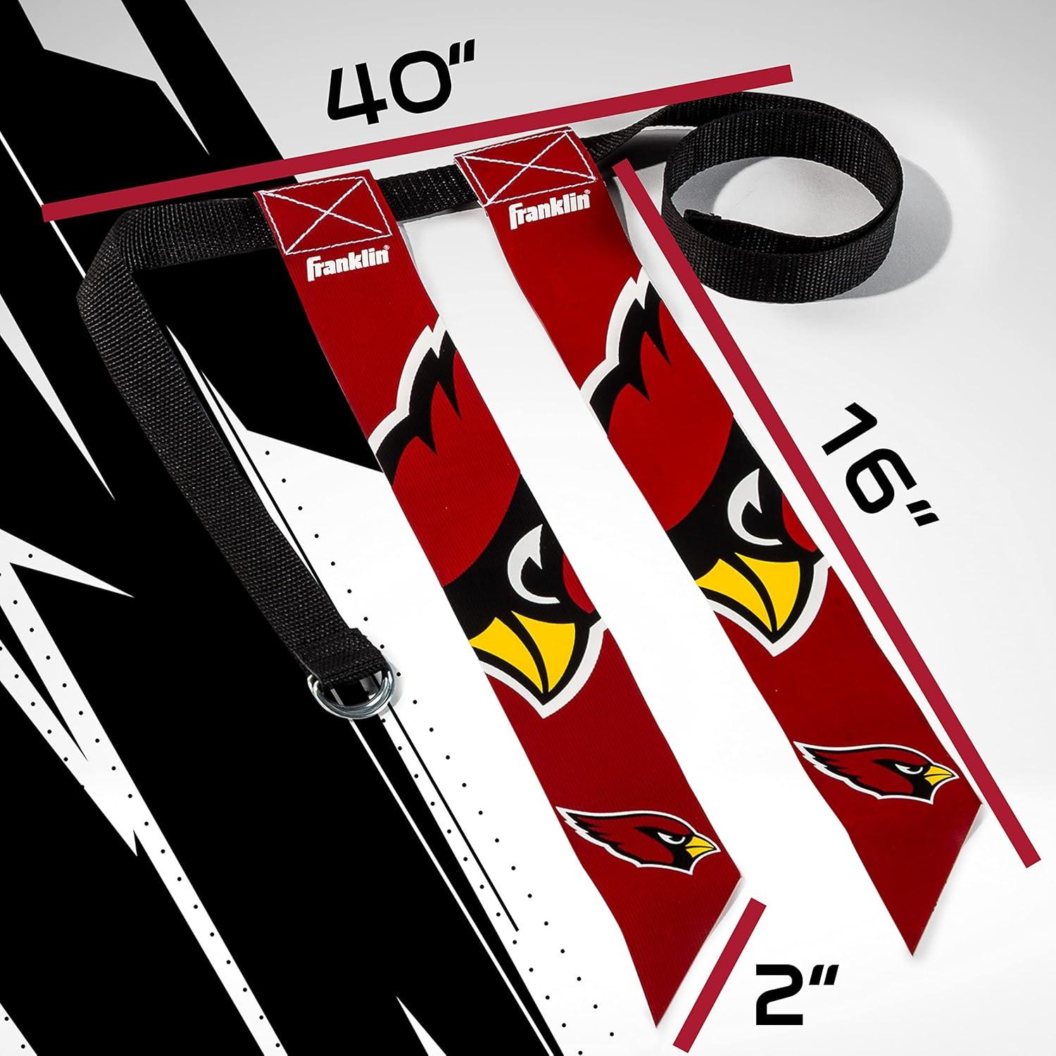 image:imageFranklin Sports NFL Team Flag Football Sets Belts Flags Kids Adults Fits Up to 36 Waist NFL LicensedArizona Cardinals