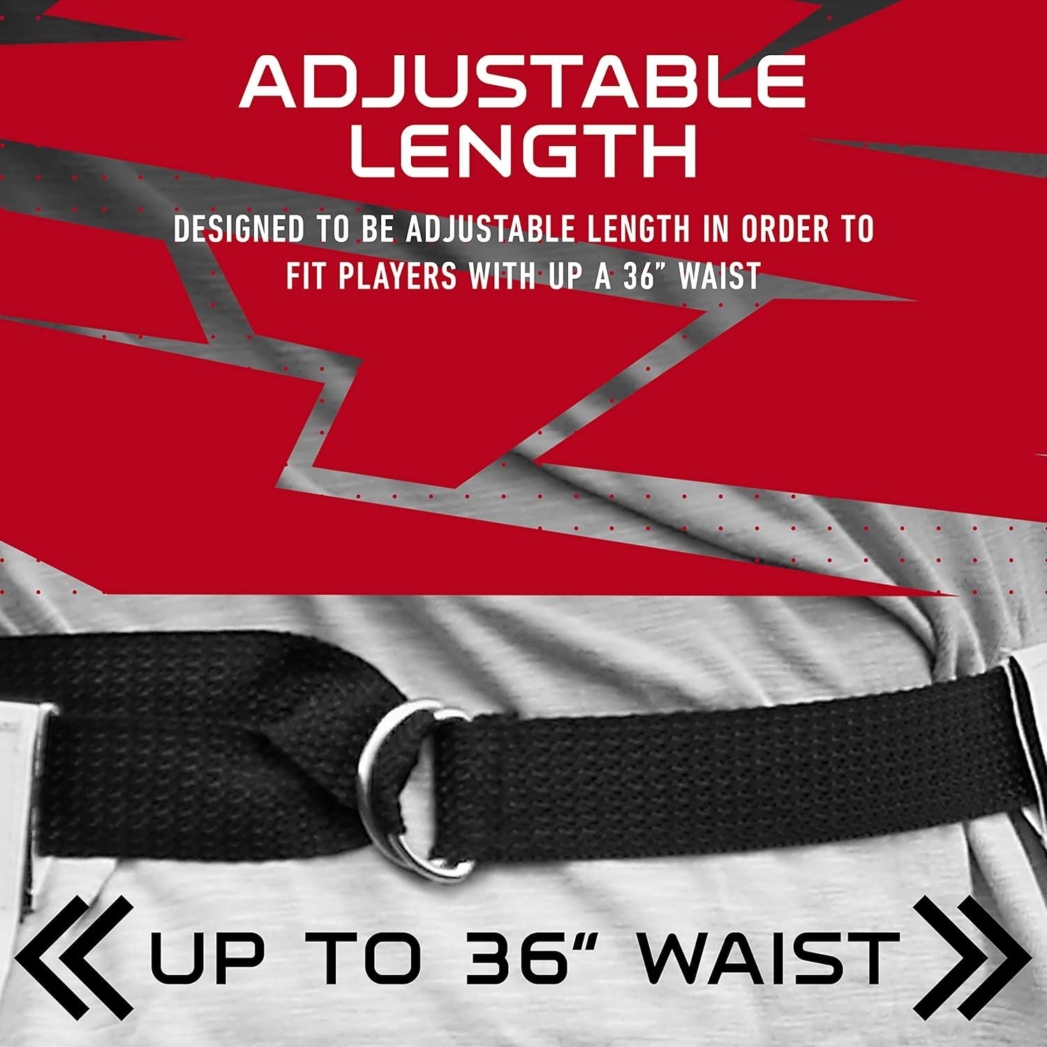 image:imageFranklin Sports NFL Team Flag Football Sets Belts Flags Kids Adults Fits Up to 36 Waist NFL LicensedAtlanta Falcons