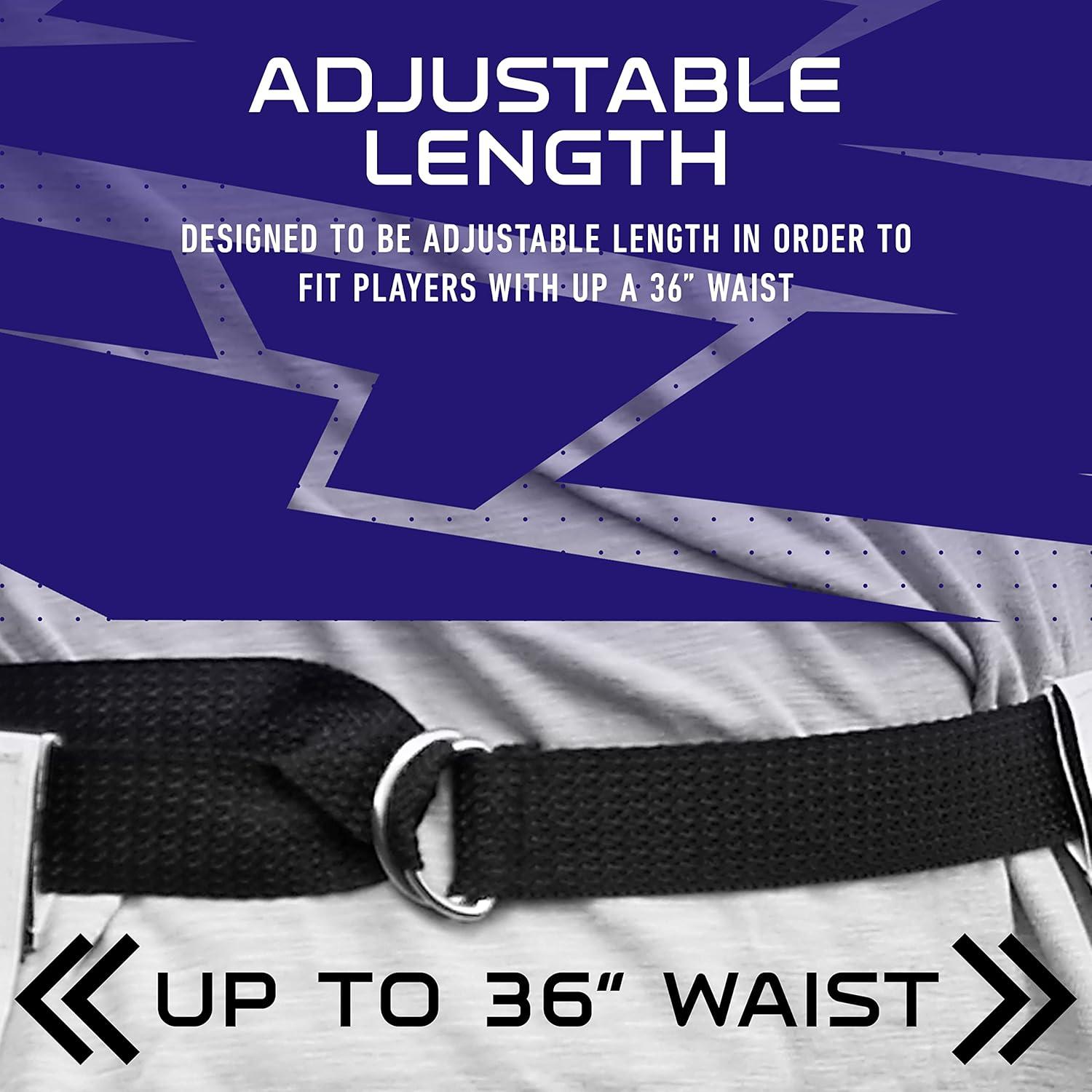 image:imageFranklin Sports NFL Team Flag Football Sets Belts Flags Kids Adults Fits Up to 36 Waist NFL LicensedBaltimore Ravens
