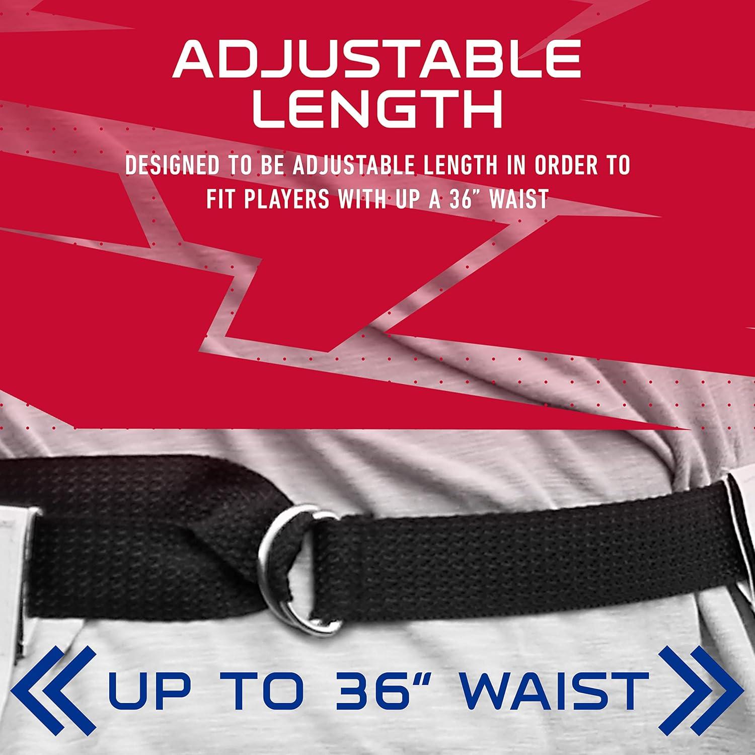 image:imageFranklin Sports NFL Team Flag Football Sets Belts Flags Kids Adults Fits Up to 36 Waist NFL LicensedBuffalo Bills
