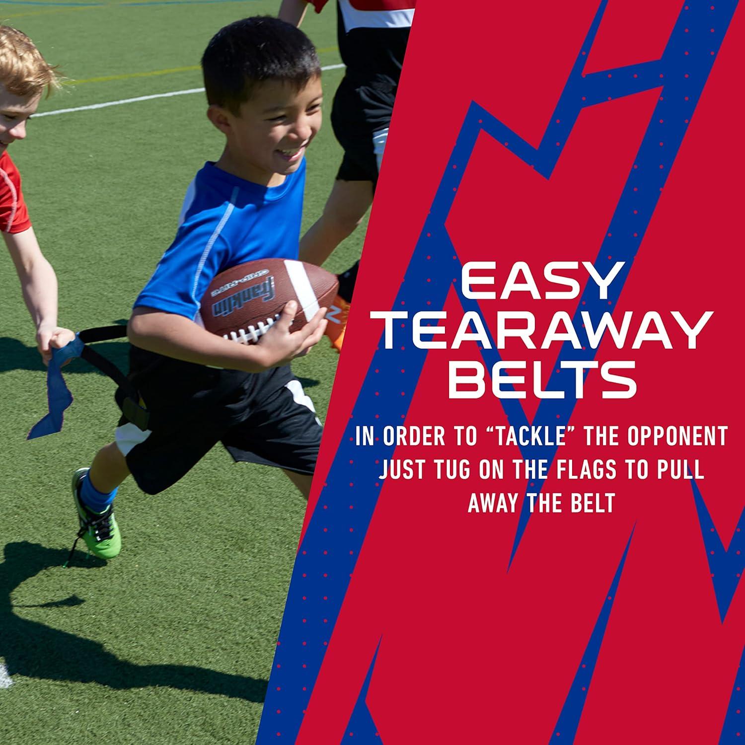 image:imageFranklin Sports NFL Team Flag Football Sets Belts Flags Kids Adults Fits Up to 36 Waist NFL LicensedBuffalo Bills