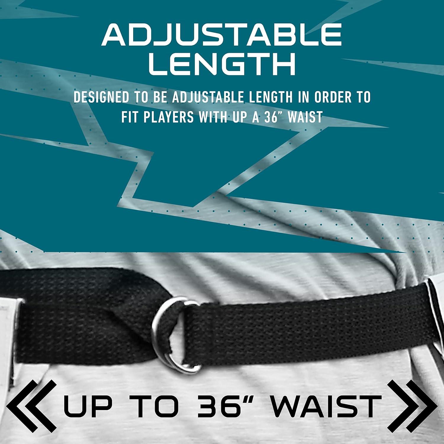 image:imageFranklin Sports NFL Team Flag Football Sets Belts Flags Kids Adults Fits Up to 36 Waist NFL LicensedJacksonville Jaguars