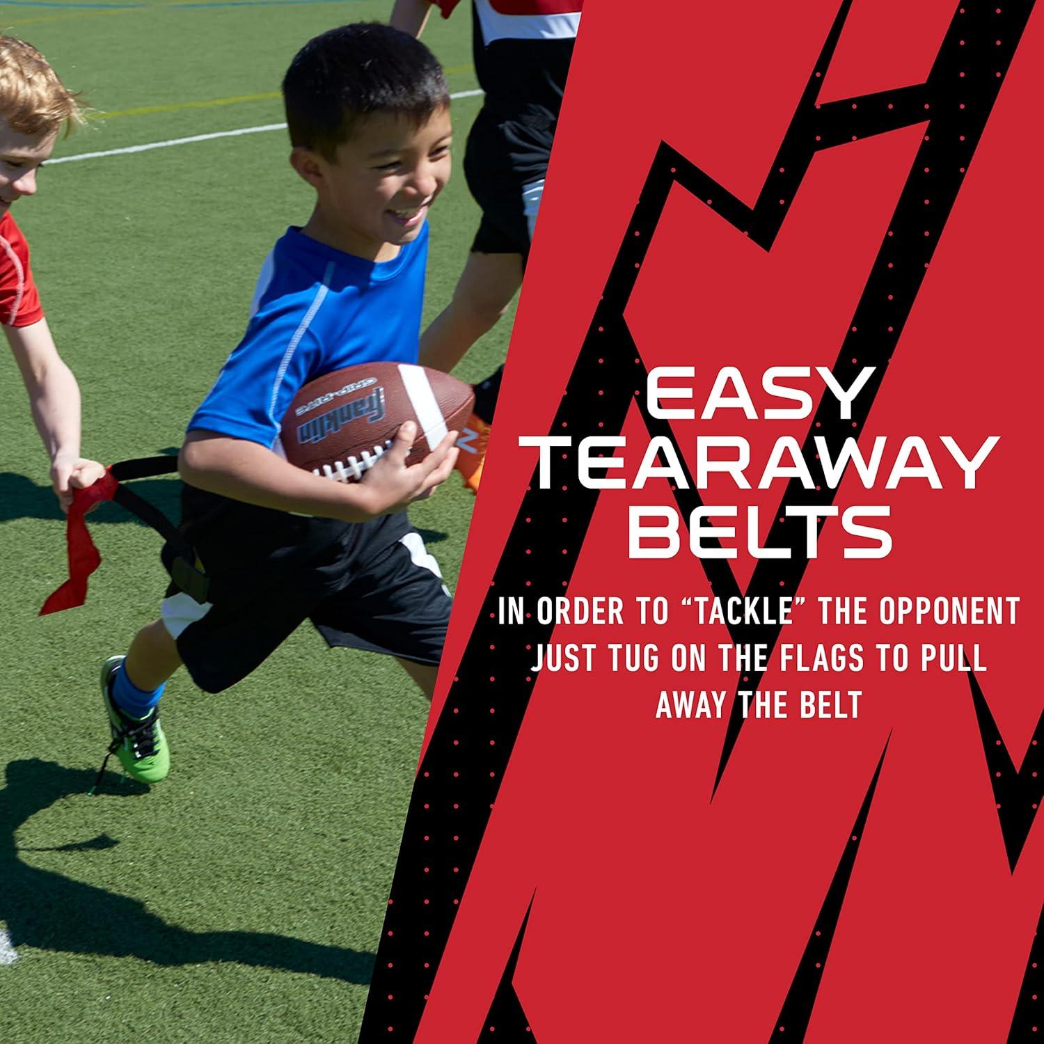 image:imageFranklin Sports NFL Team Flag Football Sets Belts Flags Kids Adults Fits Up to 36 Waist NFL LicensedKansas City Chiefs