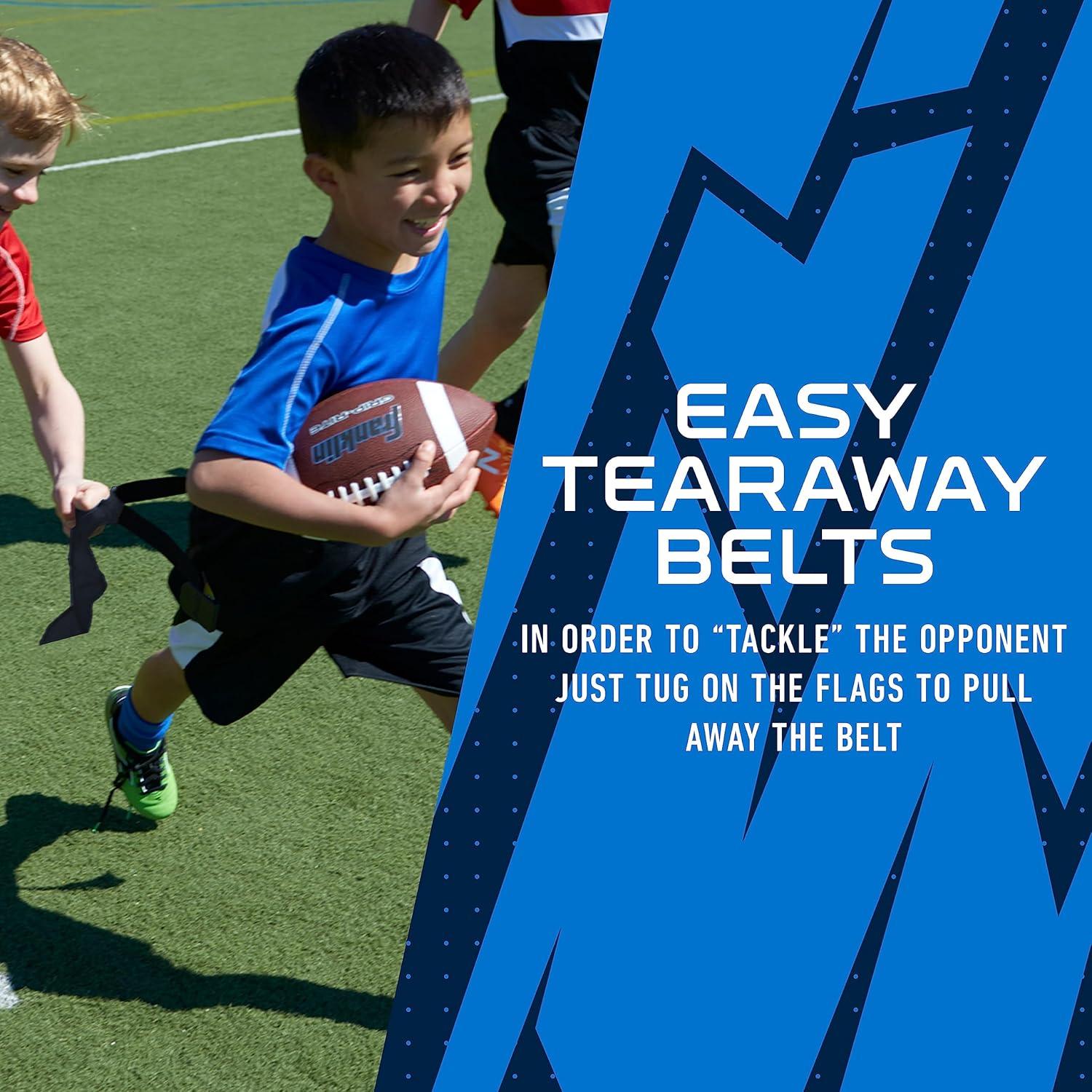 image:imageFranklin Sports NFL Team Flag Football Sets Belts Flags Kids Adults Fits Up to 36 Waist NFL LicensedLos Angeles Chargers