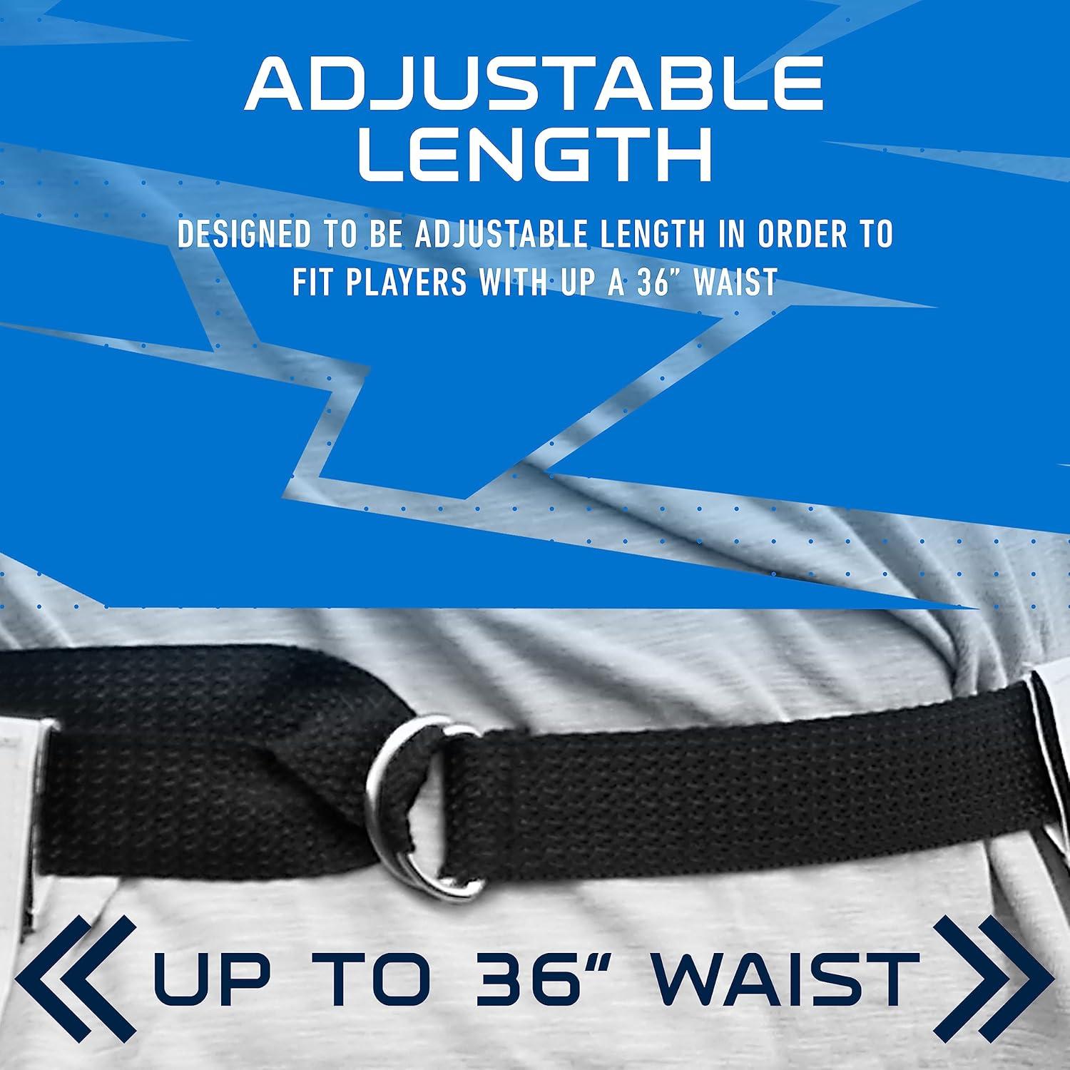 image:imageFranklin Sports NFL Team Flag Football Sets Belts Flags Kids Adults Fits Up to 36 Waist NFL LicensedLos Angeles Chargers