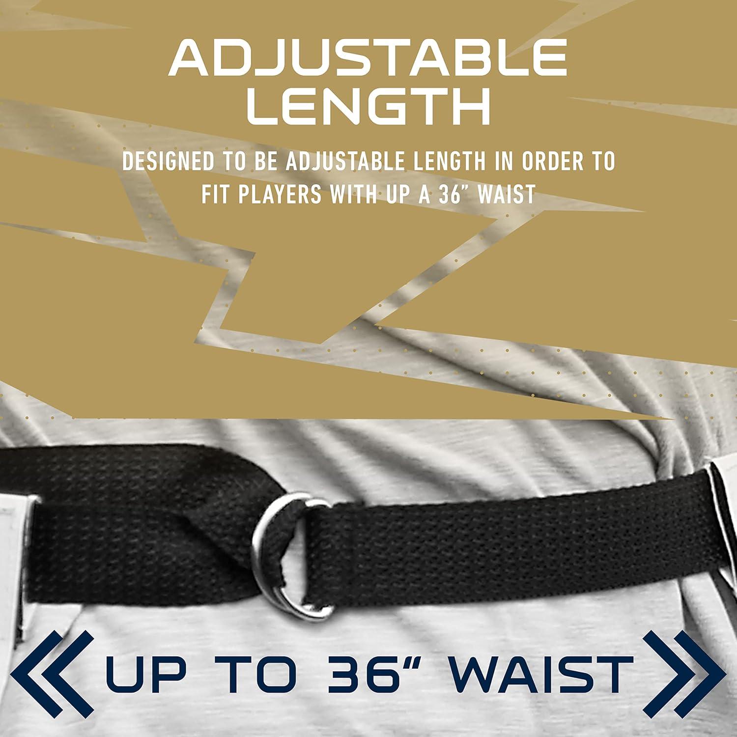 image:imageFranklin Sports NFL Team Flag Football Sets Belts Flags Kids Adults Fits Up to 36 Waist NFL LicensedLos Angeles Rams