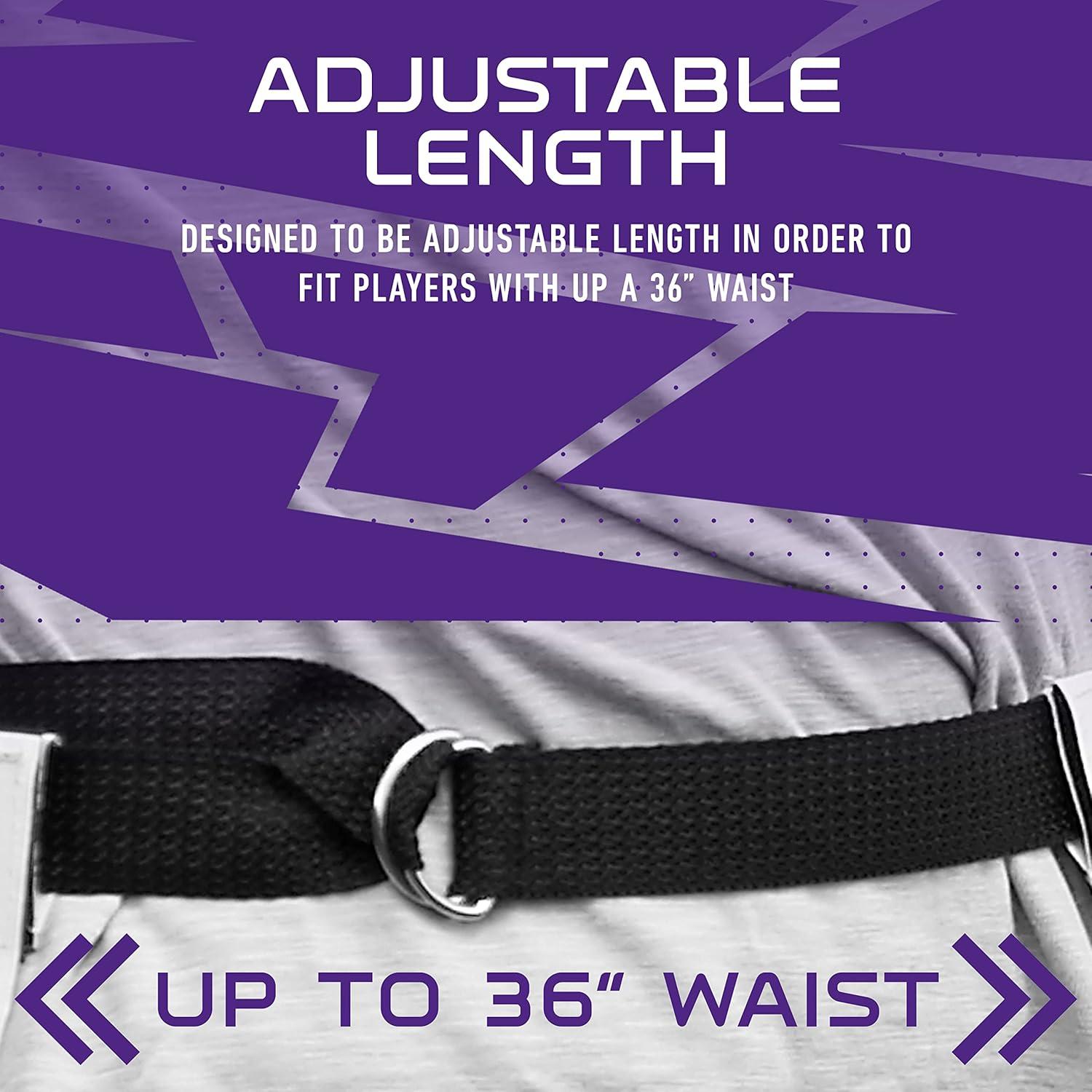 image:imageFranklin Sports NFL Team Flag Football Sets Belts Flags Kids Adults Fits Up to 36 Waist NFL LicensedMinnesota Vikings
