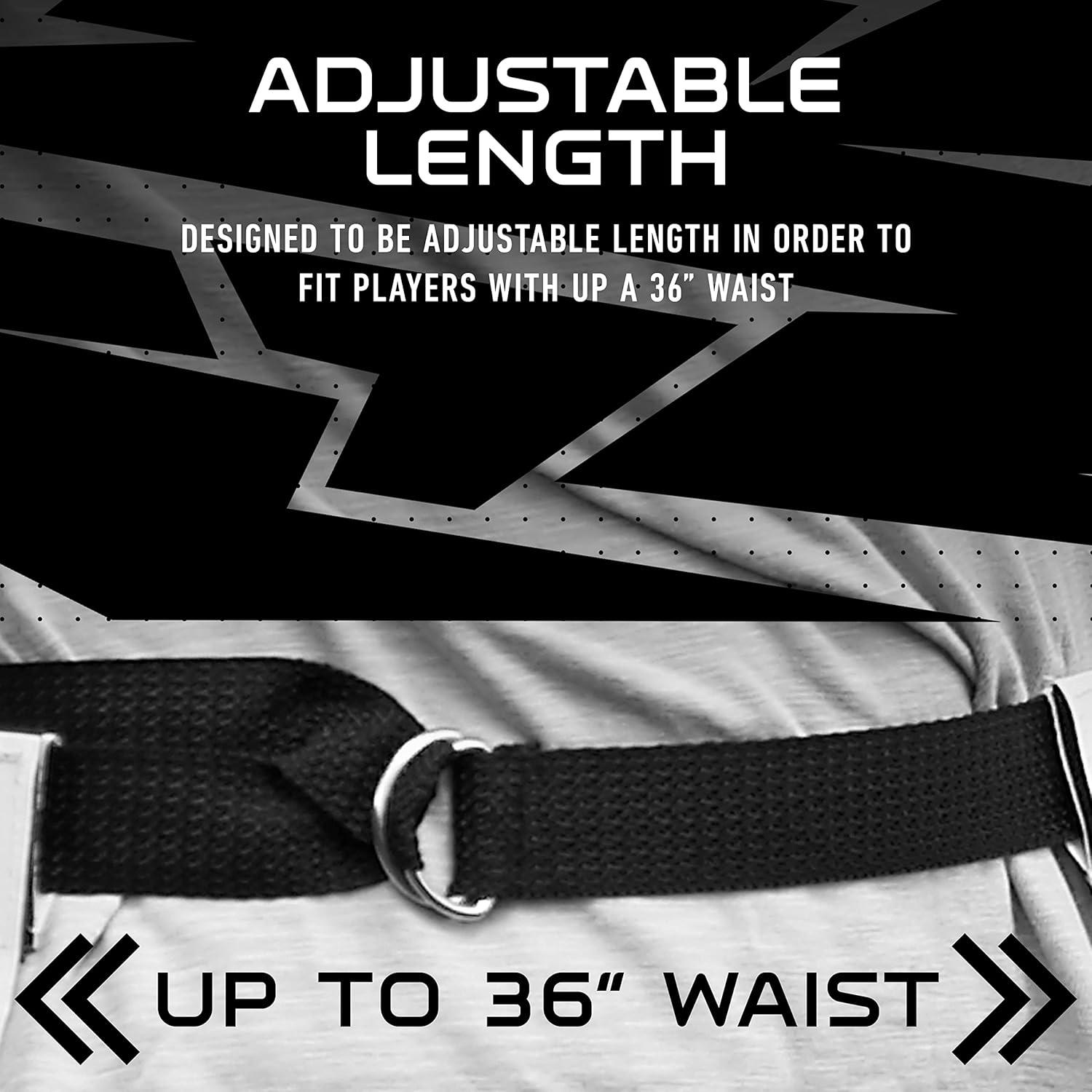 image:imageFranklin Sports NFL Team Flag Football Sets Belts Flags Kids Adults Fits Up to 36 Waist NFL LicensedNew Orleans Saints