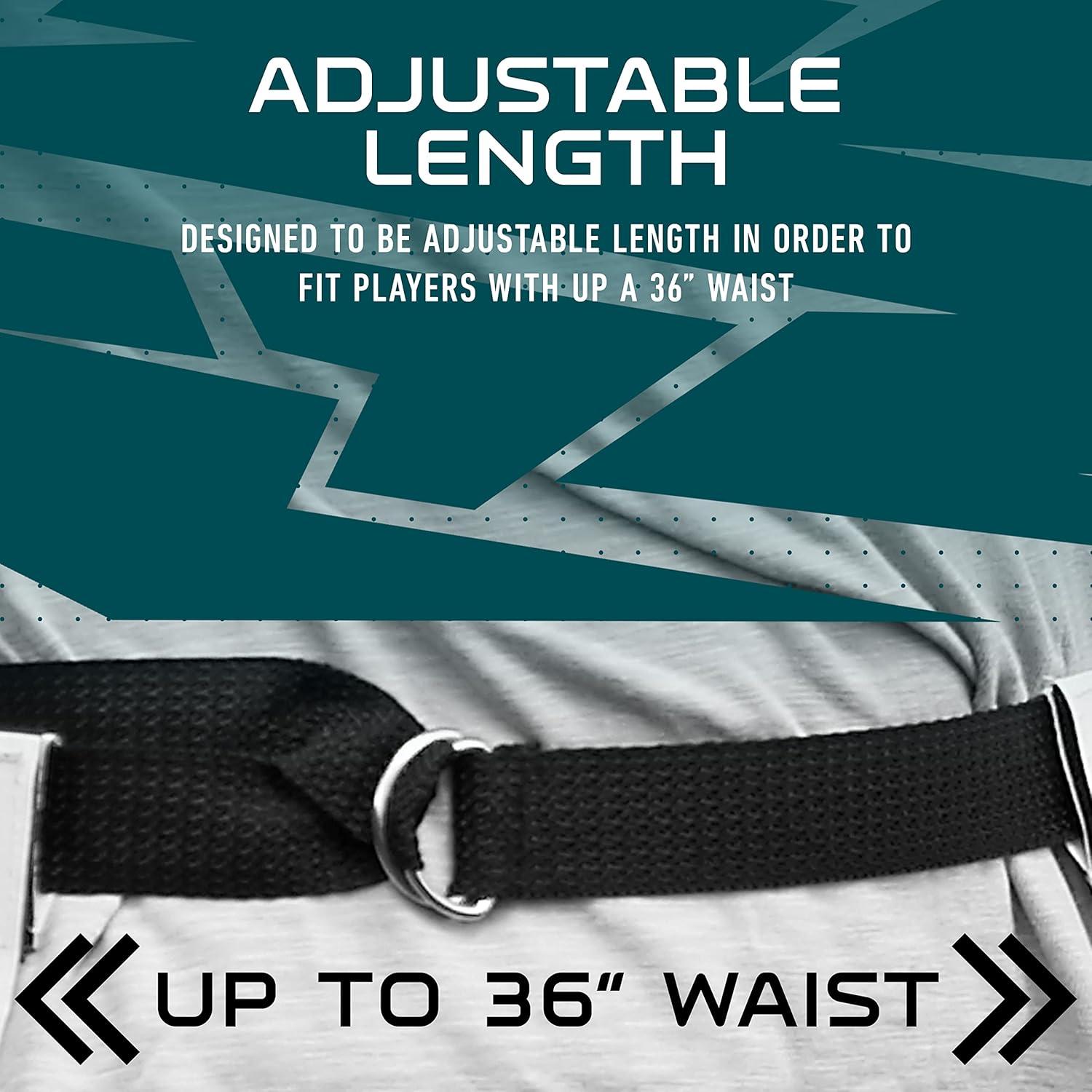 image:imageFranklin Sports NFL Team Flag Football Sets Belts Flags Kids Adults Fits Up to 36 Waist NFL LicensedPhiladelphia Eagles