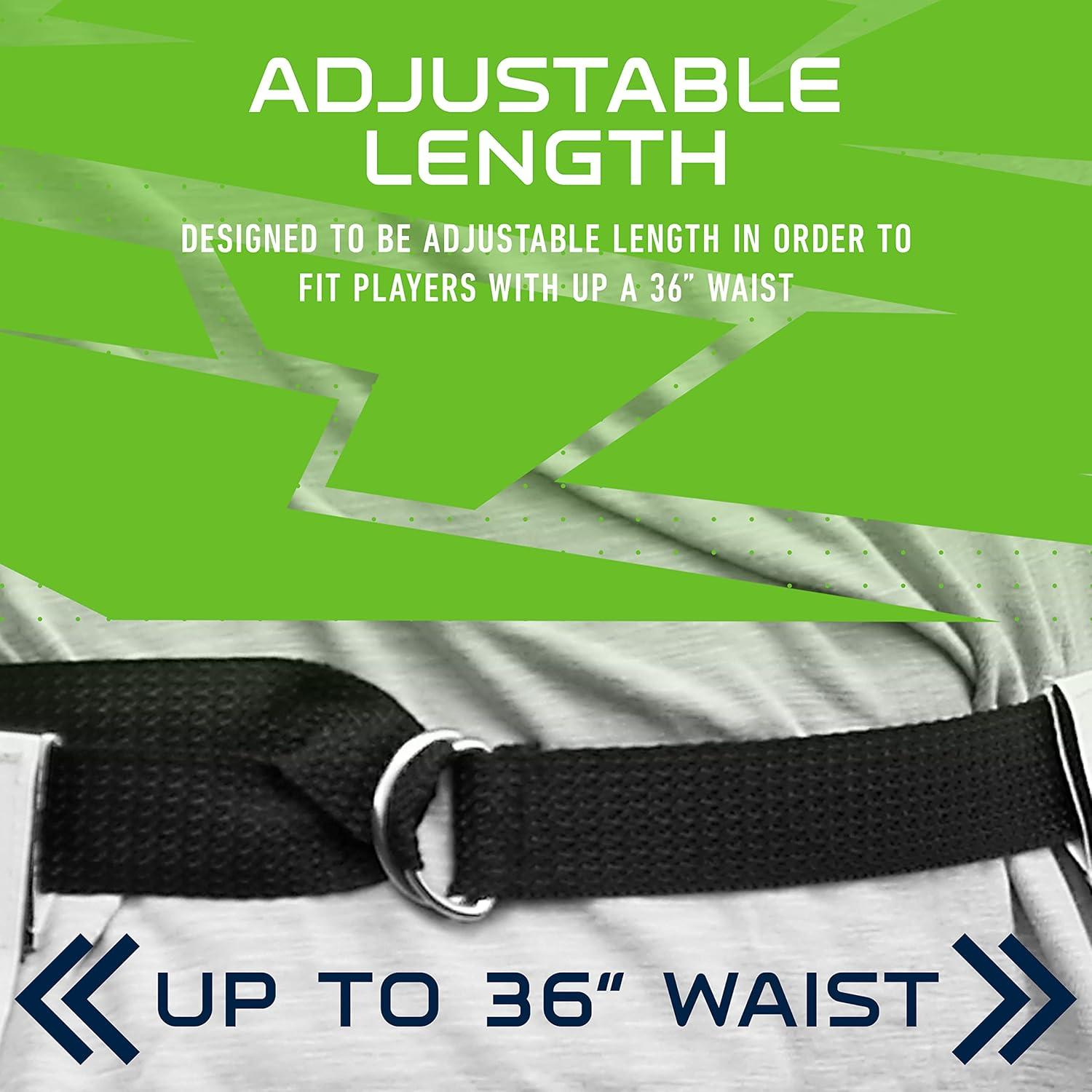 image:imageFranklin Sports NFL Team Flag Football Sets Belts Flags Kids Adults Fits Up to 36 Waist NFL LicensedSeattle Seahawks