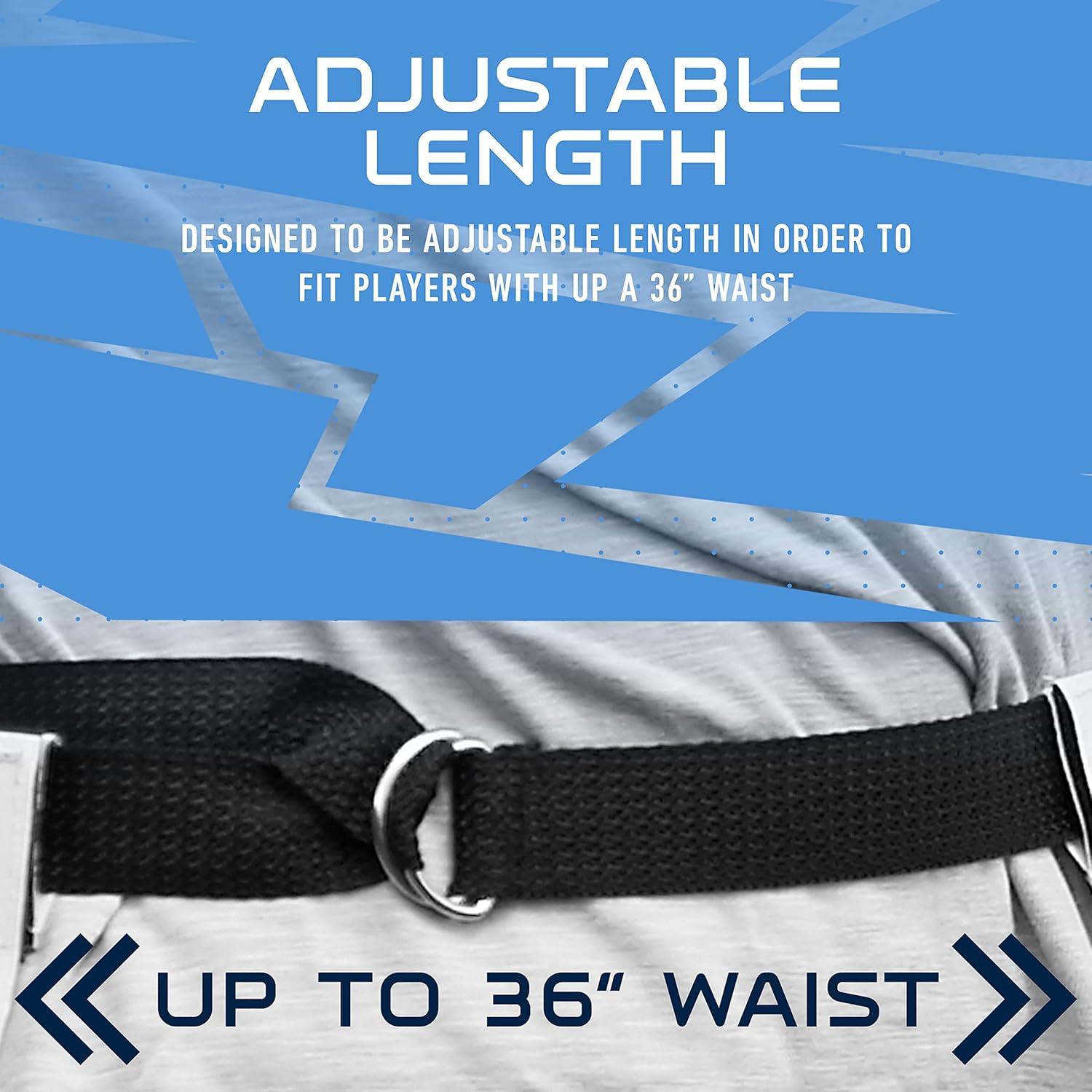 image:imageFranklin Sports NFL Team Flag Football Sets Belts Flags Kids Adults Fits Up to 36 Waist NFL LicensedTennessee Titans