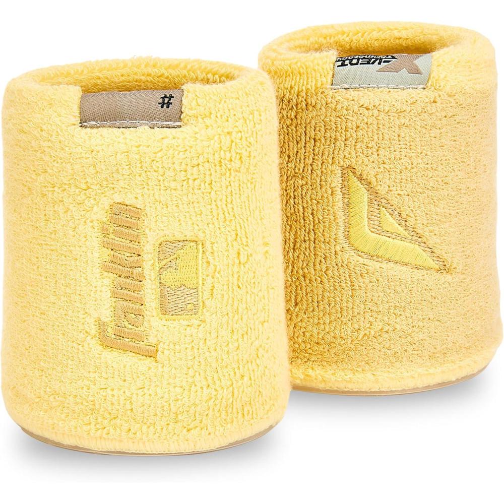 image:imageFranklin Sports MLB Wristbands Xvent Baseball Softball 4 inches Breathable DurableVanilla Gold