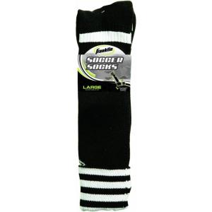 Franklin Sports ACD Soccer Socks (Black/Youth)