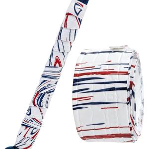 Franklin Sports Gator Grip – Baseball Bat Grip Tape(White/Navy/Red)