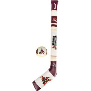 Franklin Sports NHL Team Mini Soft Hockey Stick Set – NHL Team Soft Foam Mini Hockey Stick and Ball – Great Toy for Kids(Arizona Coyotes)