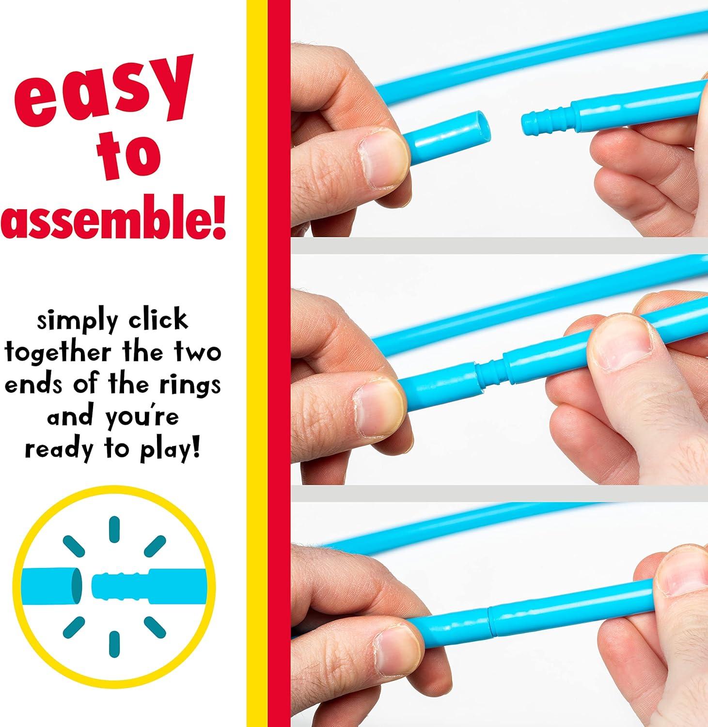 image:imageFranklin Field Day Deluxe Tic Tac Toe Racing for Kids and Adults Perfect for Backyard Play Includes 9 Play Space Hoops 6 Tic Tac Toe Weighted Flags and 1 Starting Line