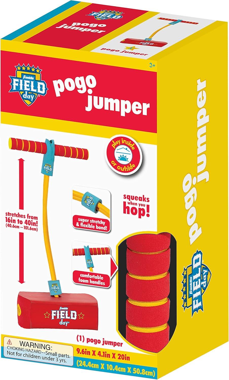 image:imageFranklin Field Day Kids Toy Pogo Stick Kids Foam Pogo Jumper Hopper for Ages 3 Perfect for Indoor Outdoor Toy Boys Girls Foam Jumper Ages 3Franklin Field Day