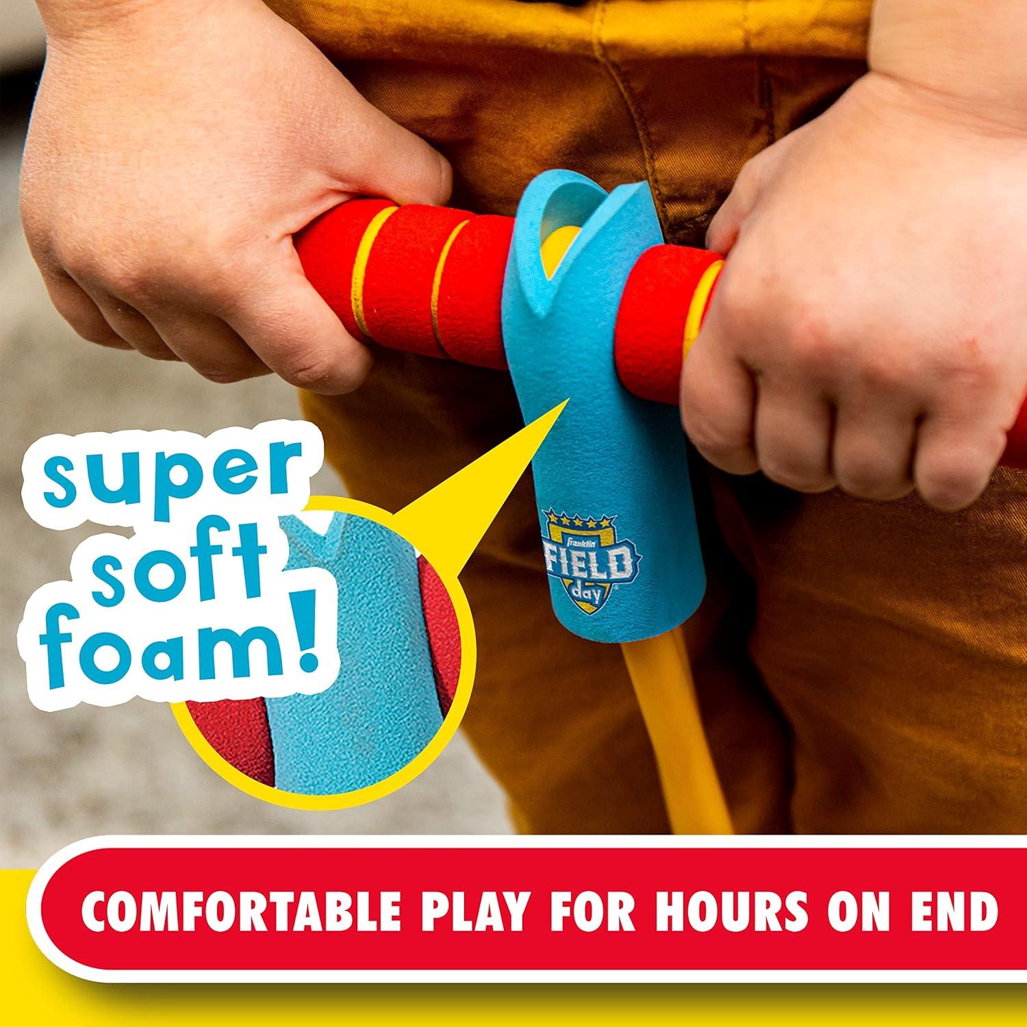 image:imageFranklin Field Day Kids Toy Pogo Stick Kids Foam Pogo Jumper Hopper for Ages 3 Perfect for Indoor Outdoor Toy Boys Girls Foam Jumper Ages 3Franklin Field Day