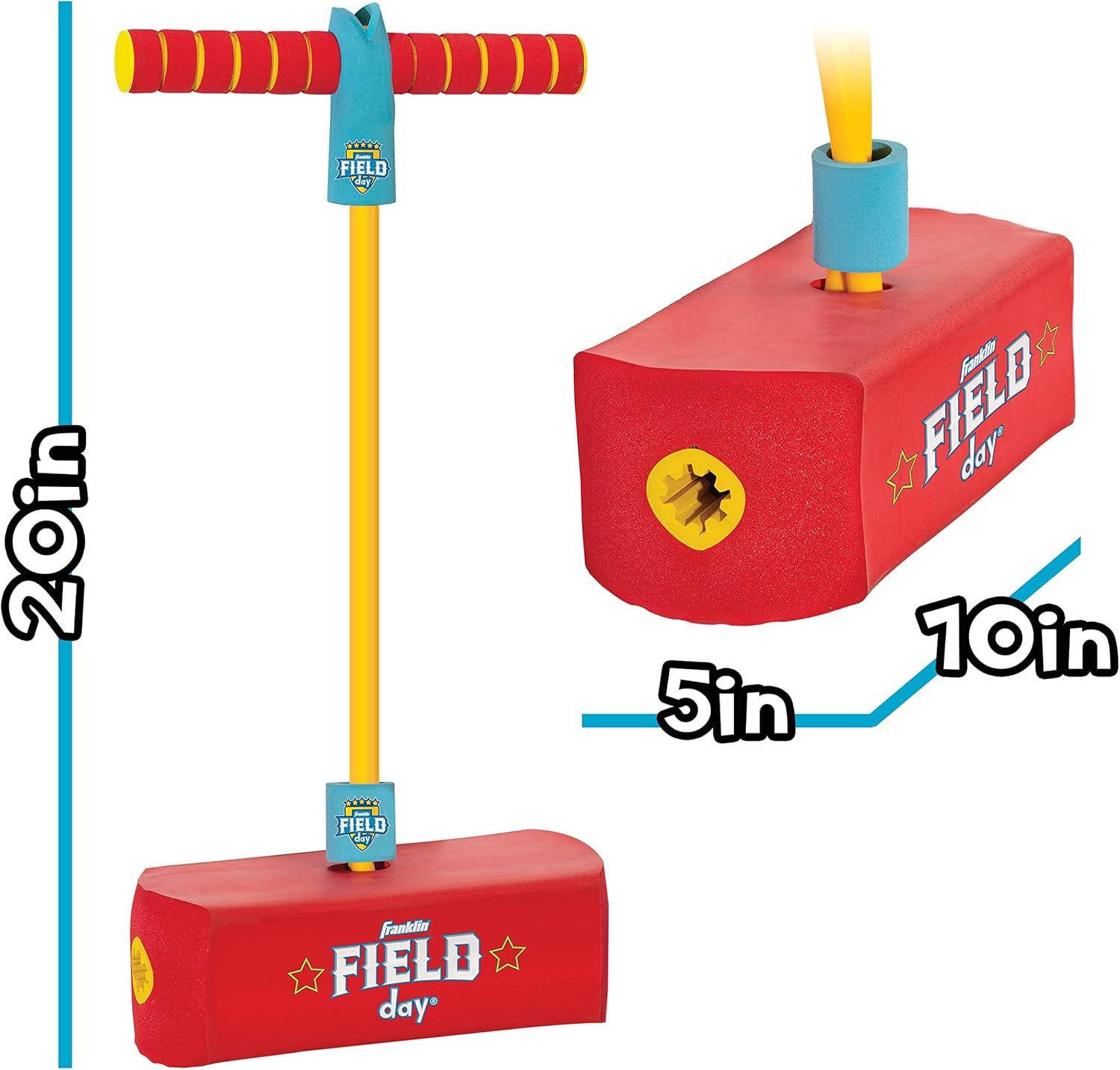 image:imageFranklin Field Day Kids Toy Pogo Stick Kids Foam Pogo Jumper Hopper for Ages 3 Perfect for Indoor Outdoor Toy Boys Girls Foam Jumper Ages 3Franklin Field Day