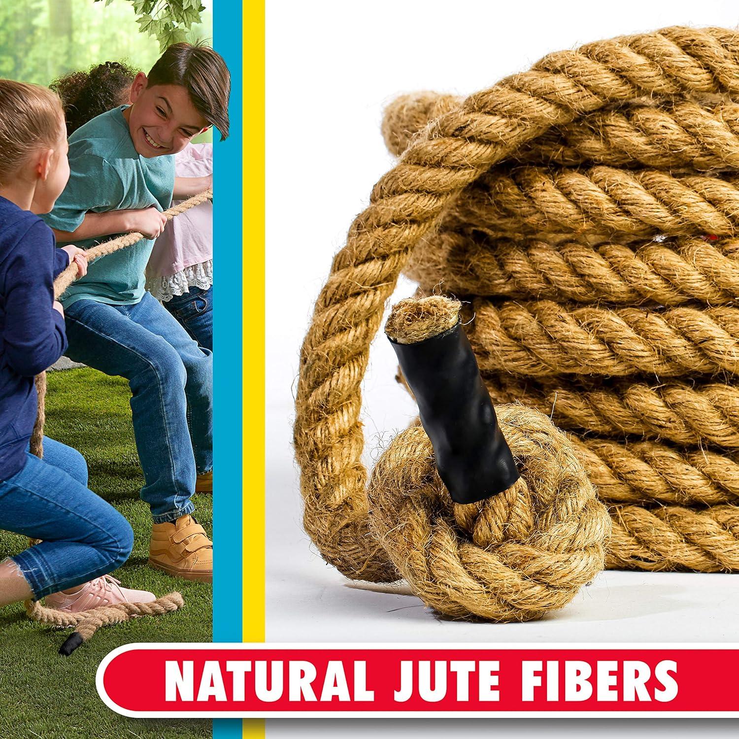 image:imageFranklin Field Day Tug of War Rope with Flag for Kids and Adults Perfect for Team Building 20ft Long