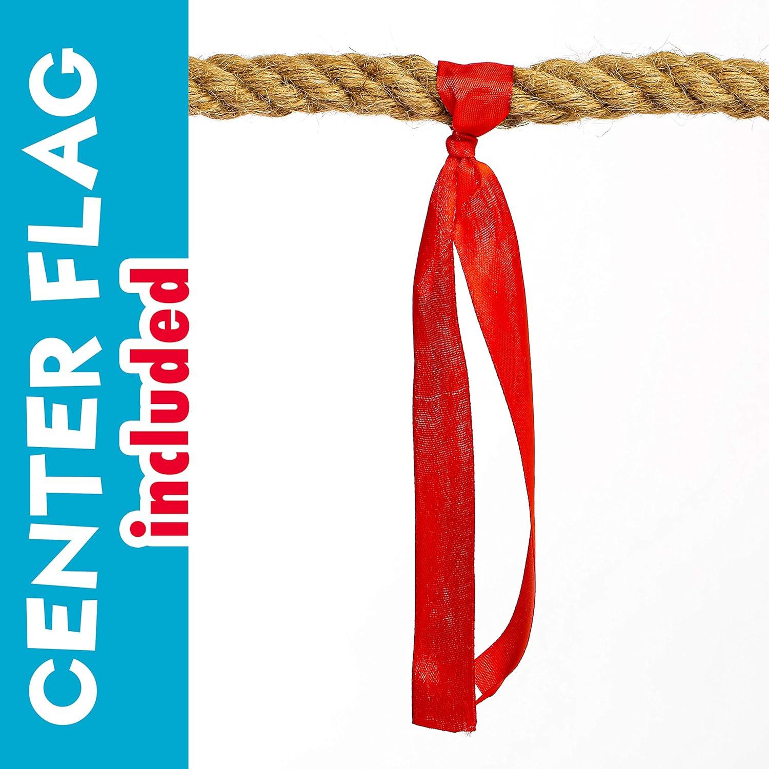 image:imageFranklin Field Day Tug of War Rope with Flag for Kids and Adults Perfect for Team Building 20ft Long