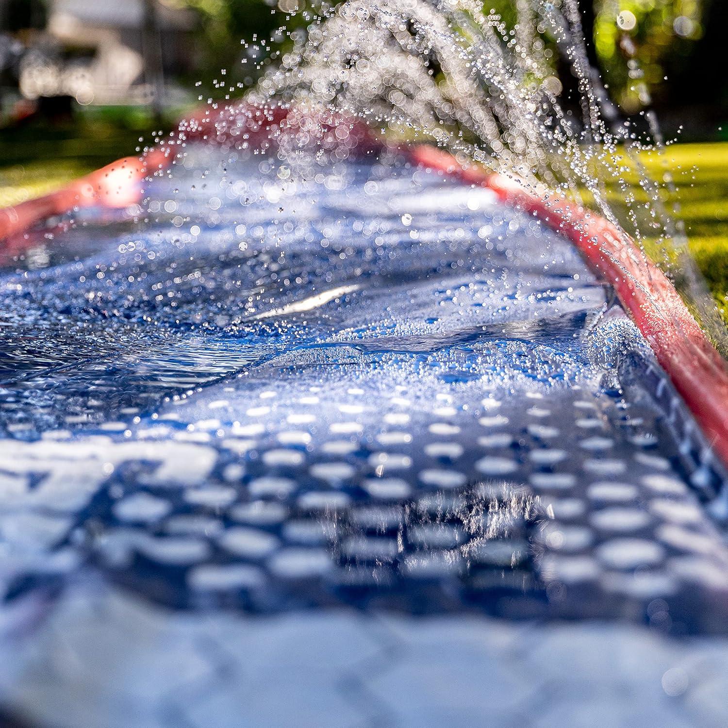image:imageFranklin Sports Aqua Ride Kids Backyard Waterslide Aqua Ride 25 Foot Lawn Water Sliding Mat 1 Inflatable Surf Board Outdoor Kids Water Toy