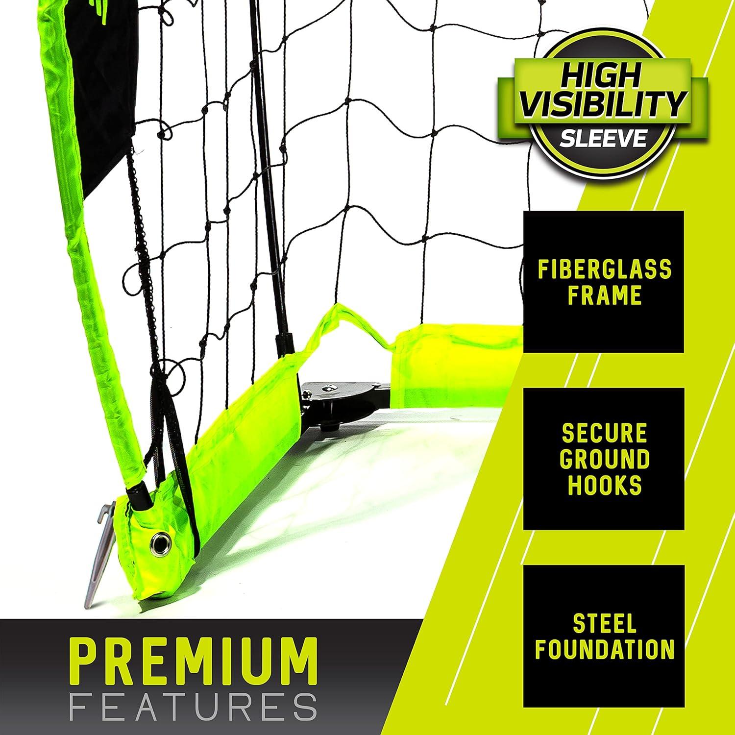 image:imageFranklin Sports Blackhawk Deluxe Flexpro Portable Soccer Goal Green 6 x 4