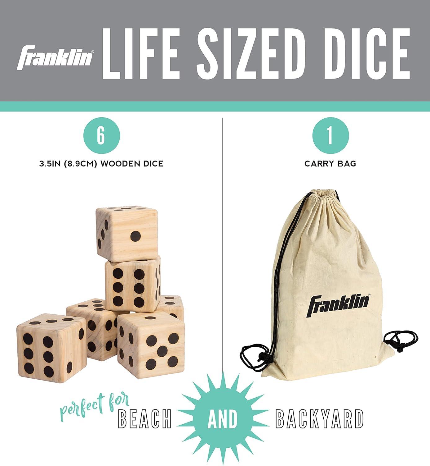 image:imageFranklin Sports Life Sized Dice