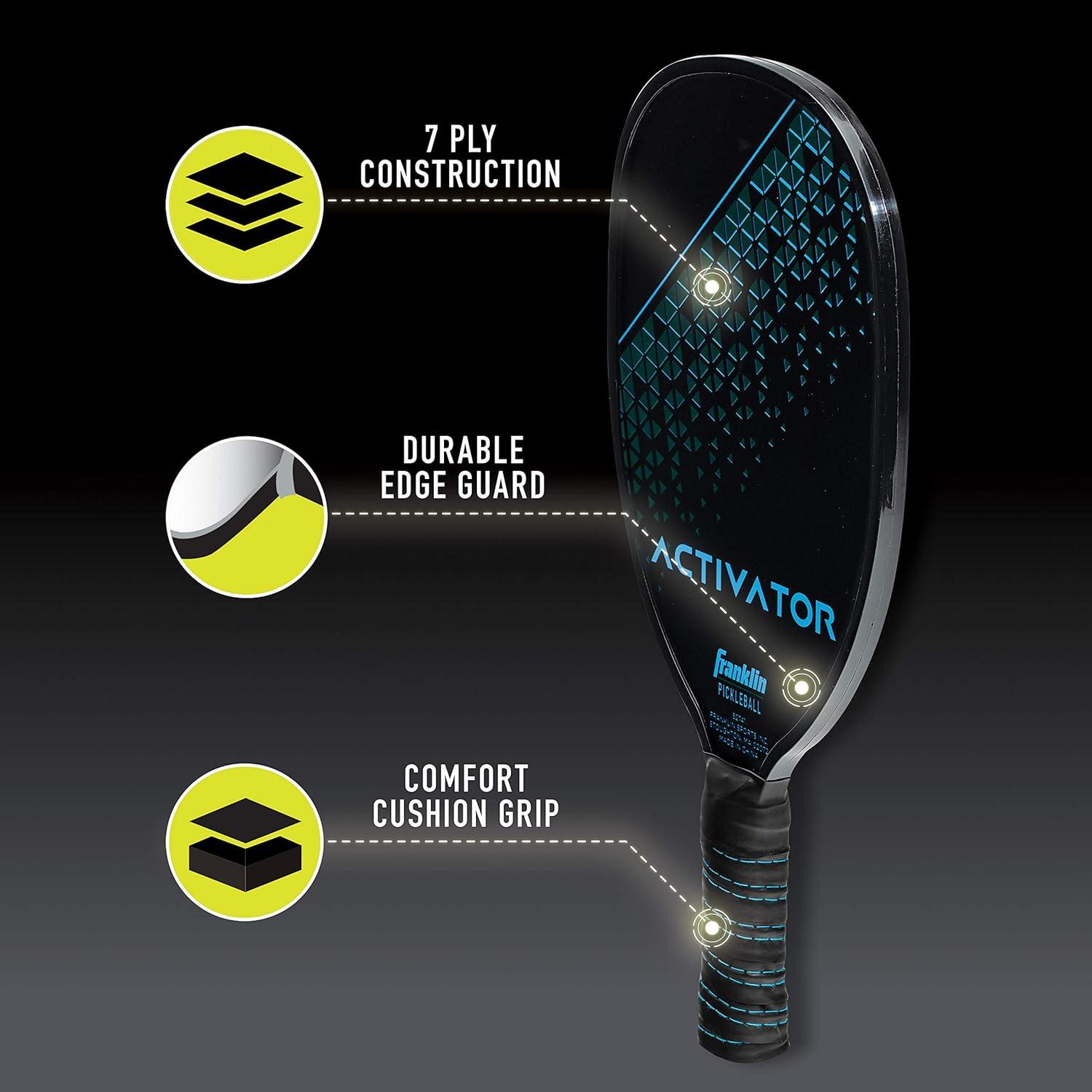 image:imageFranklin Sports Pickleball Paddle Wooden Activator Blue USAPA Approved