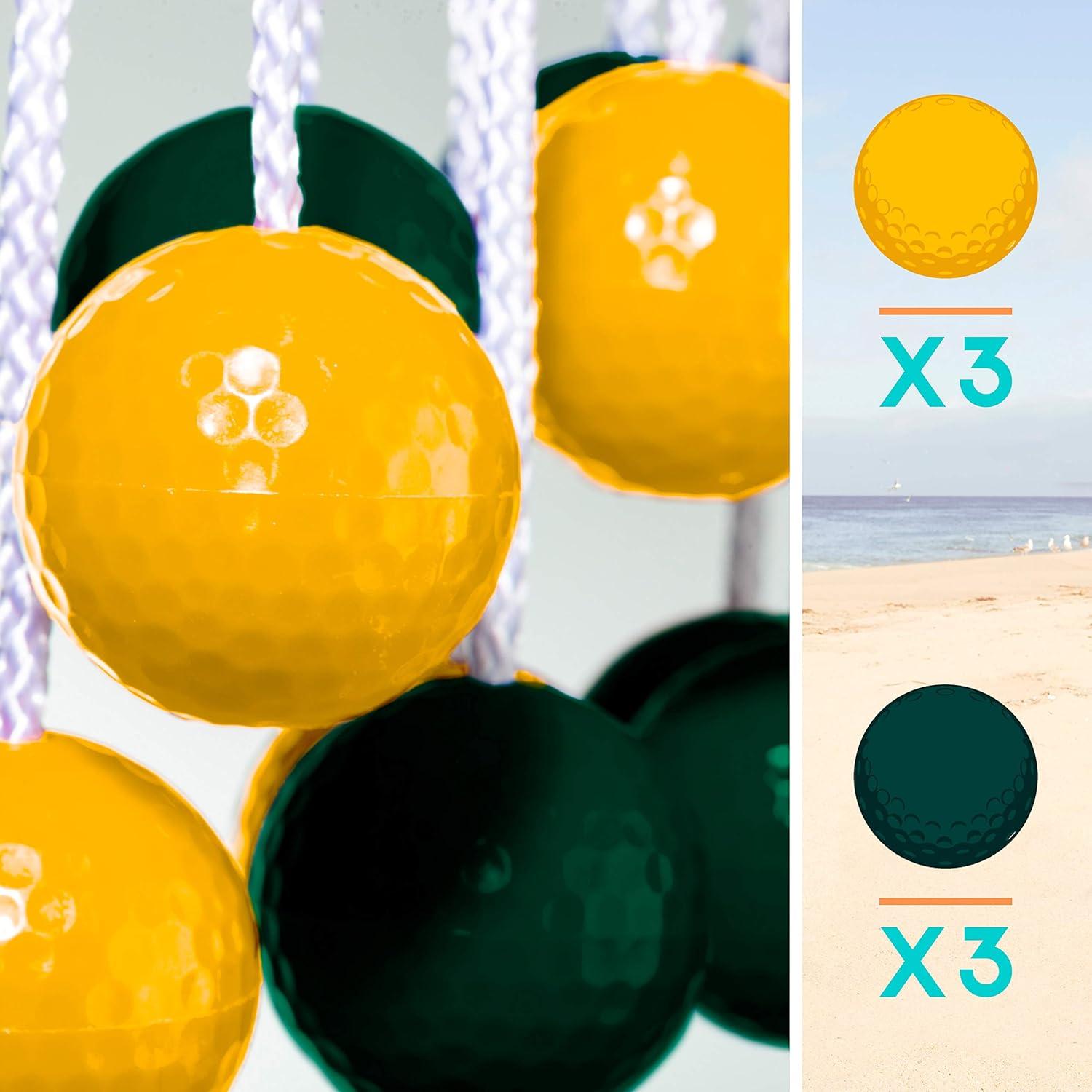 image:imageFranklin Sports Replacement Ladderball BolasGreenYellow
