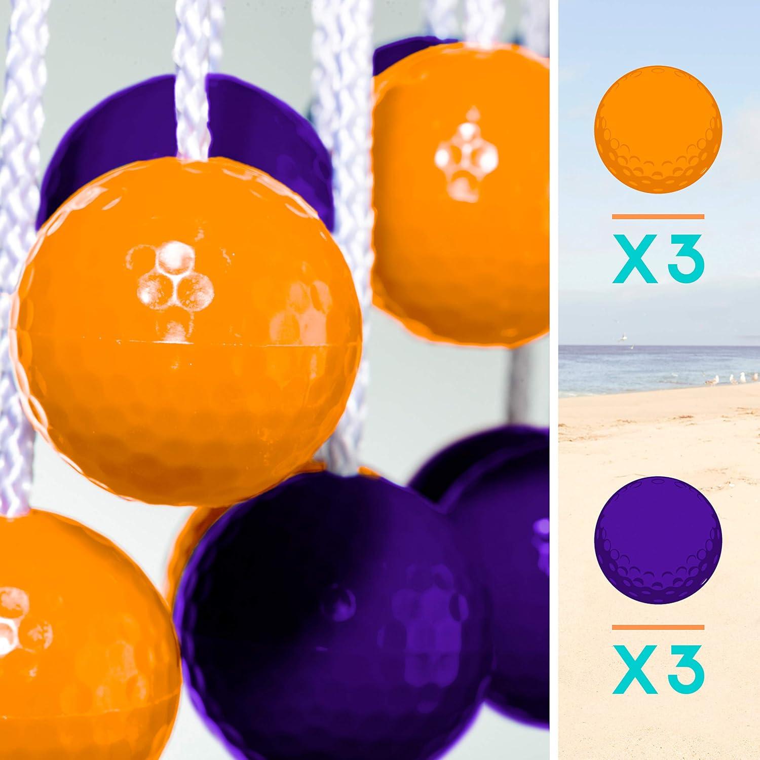 image:imageFranklin Sports Replacement Ladderball BolasPurpleOrange
